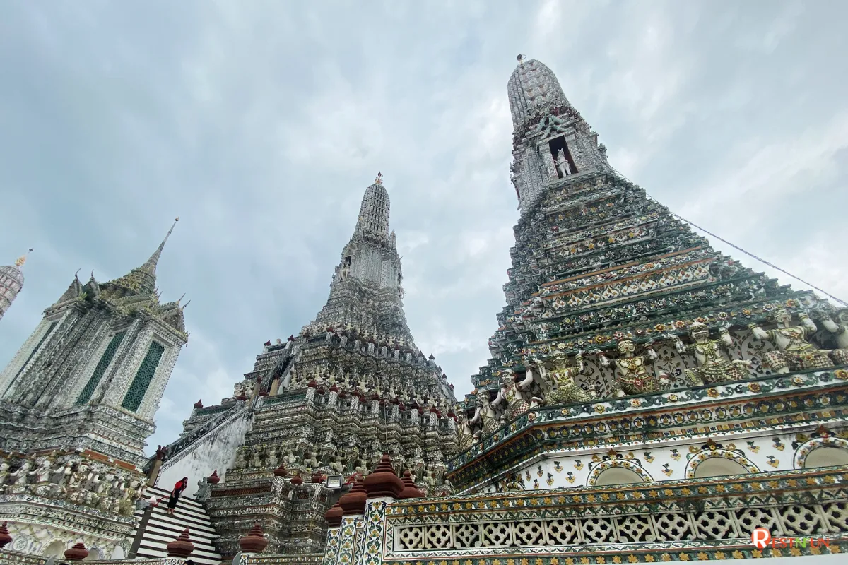 วัดอรุณราชวรารามสวยงามมาก